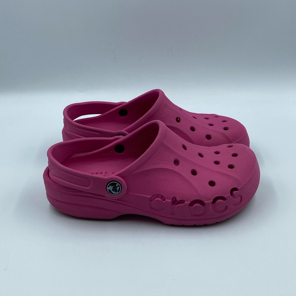 CROCS Pink Clogs Women’s Sz 5